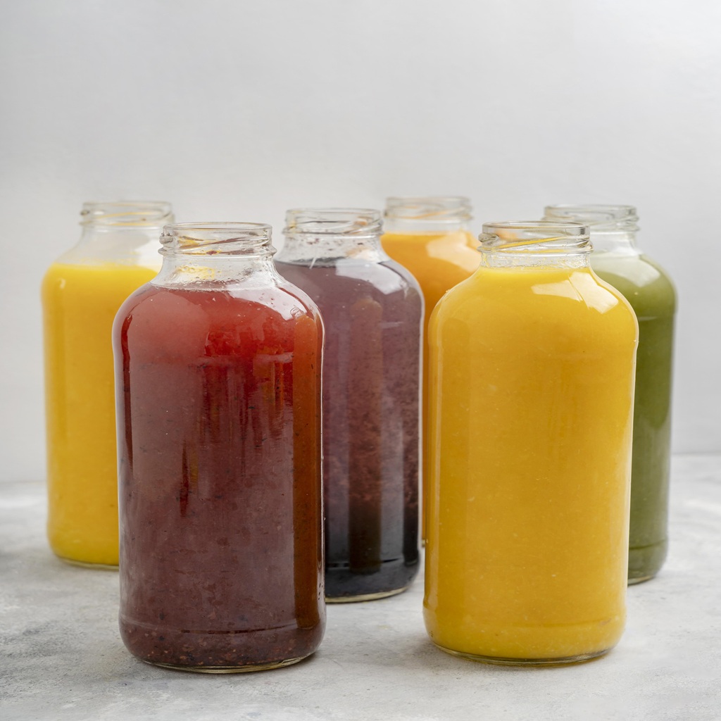 Jus de fruits et legumes frais